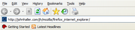 Firefox toolbars looking like Internet Explorer
